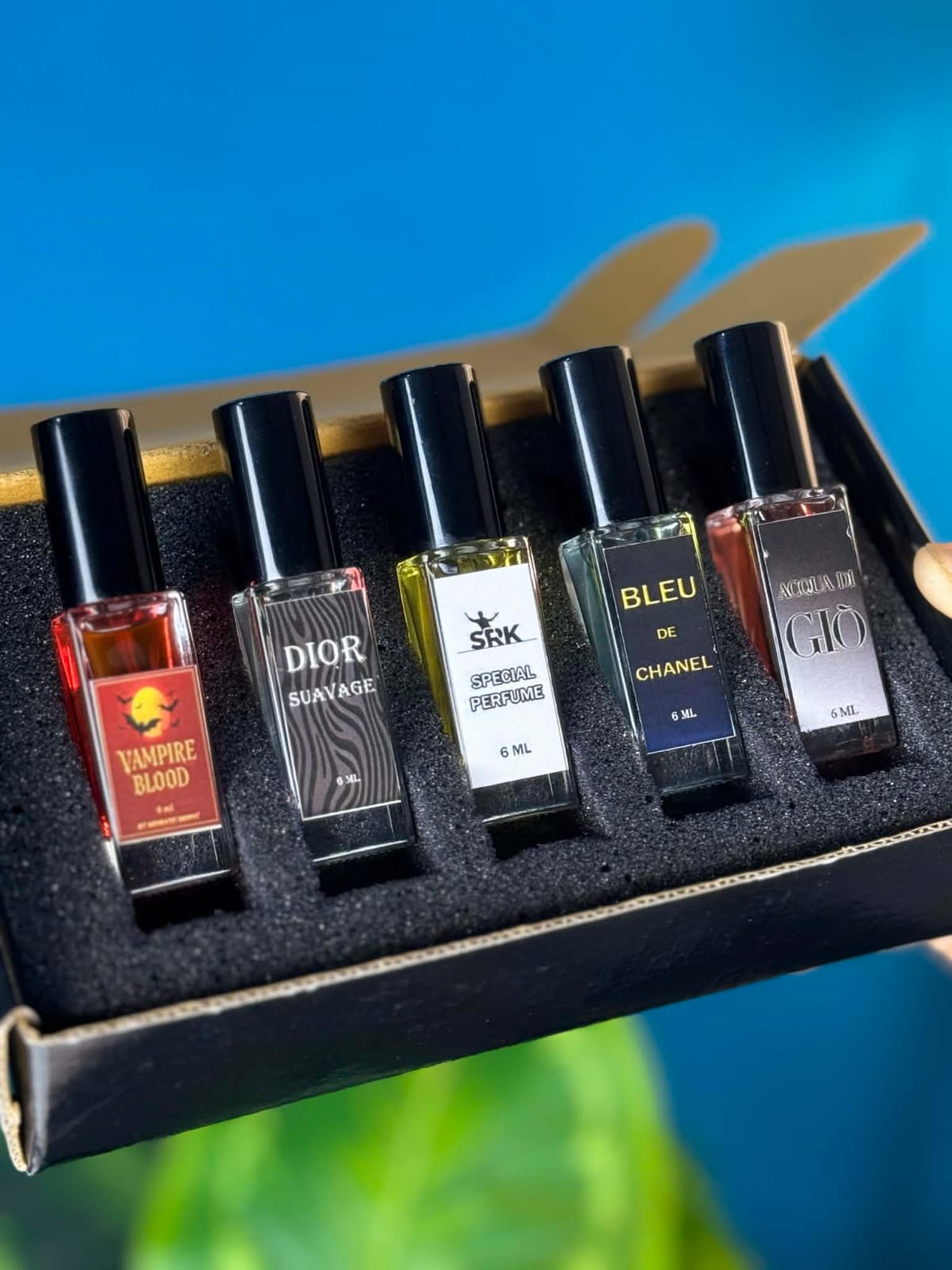 Premium Men's Perfume Combo Pack (5 x 6ml) – Ultimate Fragrance Set for Men
